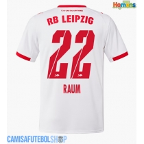Camisa de time de futebol RB Leipzig David Raum #22 Replicas 1º Equipamento 2025-26 Manga Curta